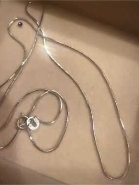 Italian 18 k gold necklace